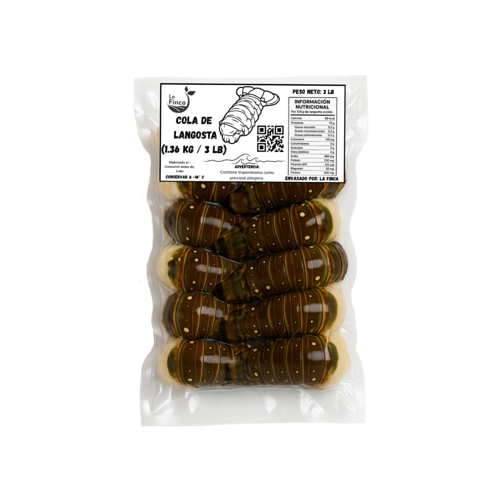Cola de langosta La Finca (1.36 kg / 3 lb) - Miniatura 2