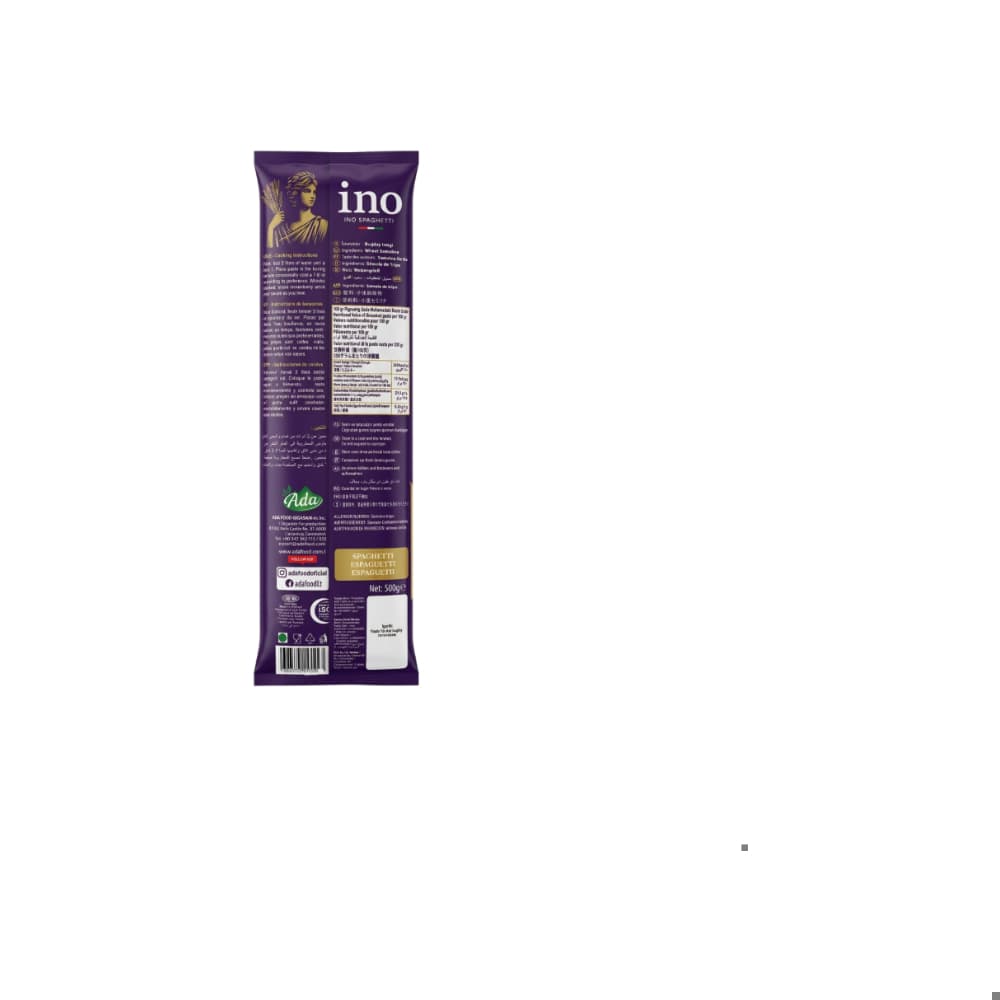 Espaguetis Ino Pasta (4 x 500 g / 1.10 lb) - Miniatura 3