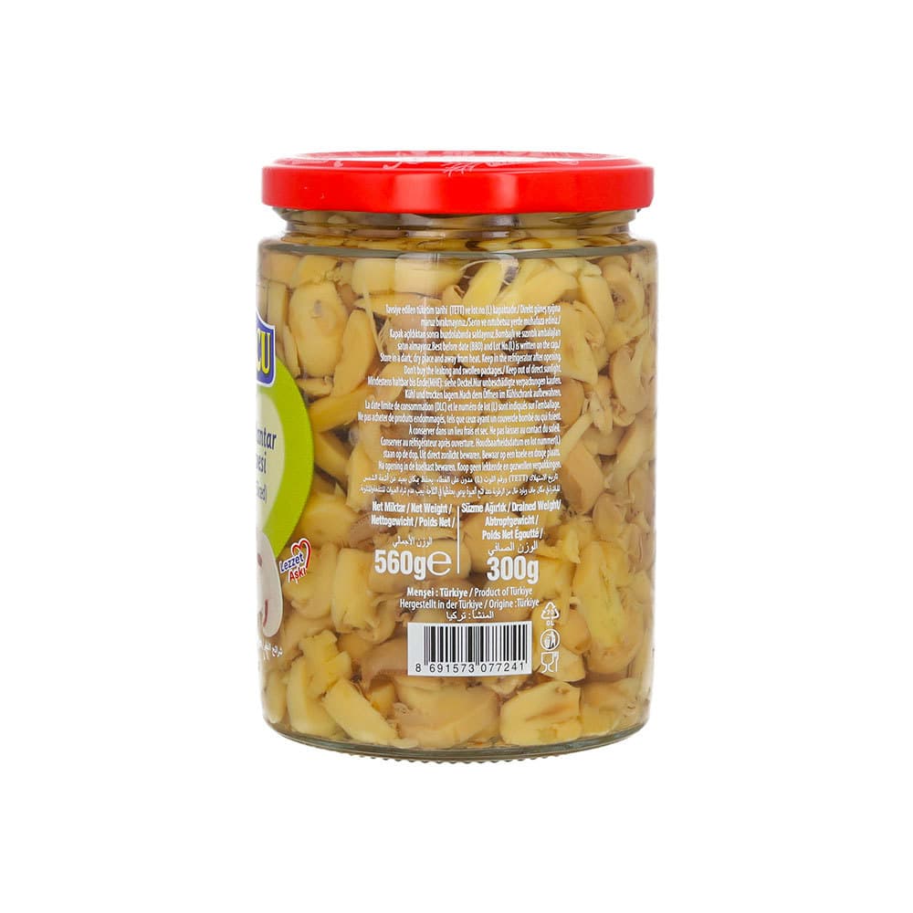 Champiñones en rodajas Burcu (560 g / 1.23 lb) - Miniatura 3