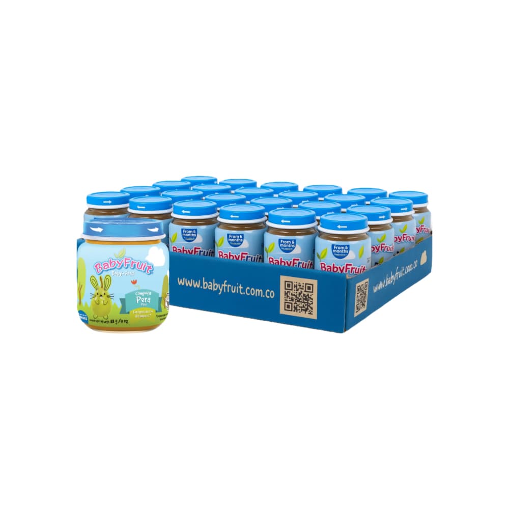 Compota de pera Baby Fruit (24 x 113 g / 3.98 oz) - Imagen 1