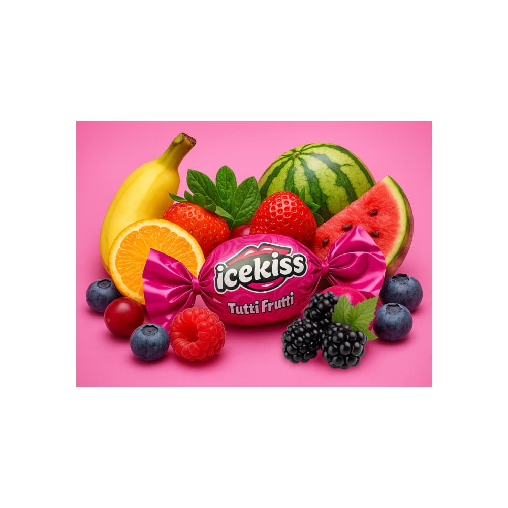 Caramelos duros sabor tutti frutti Icekiss (500 g / 1.1 lb) - Miniatura 4