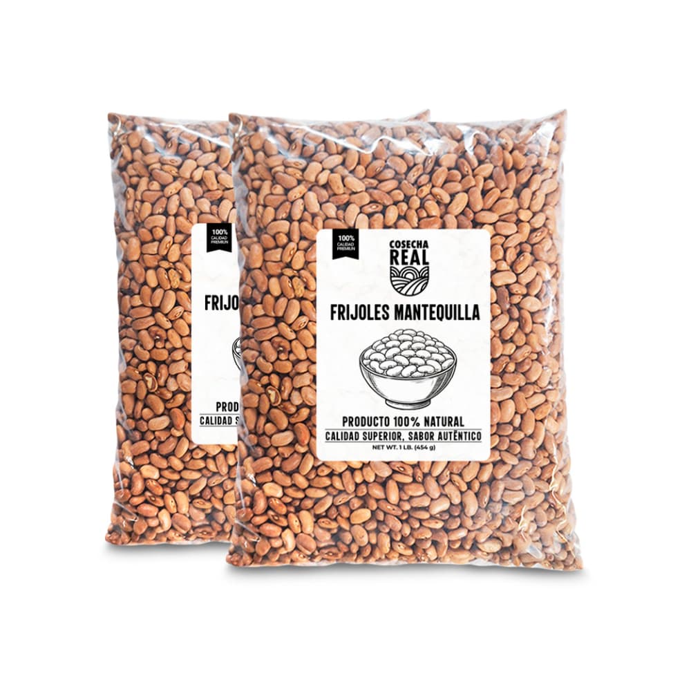 Frijoles mantequilla Cosecha Real (2 x 454 g / 1 lb) - Miniatura 1