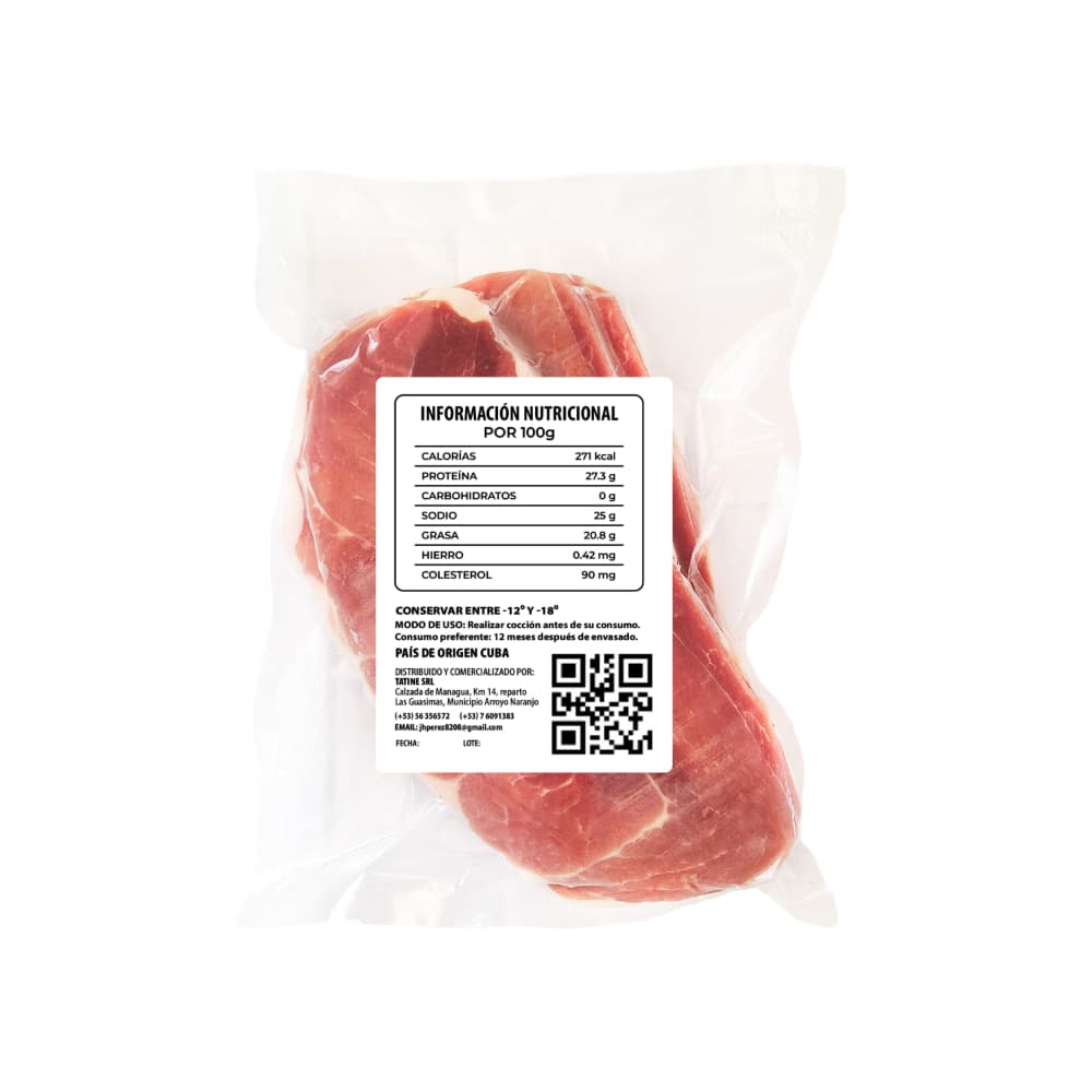 Chuleta de pierna de cerdo deshuesada Campo Vivo (2 kg / 4.4 lb) - Miniatura 3