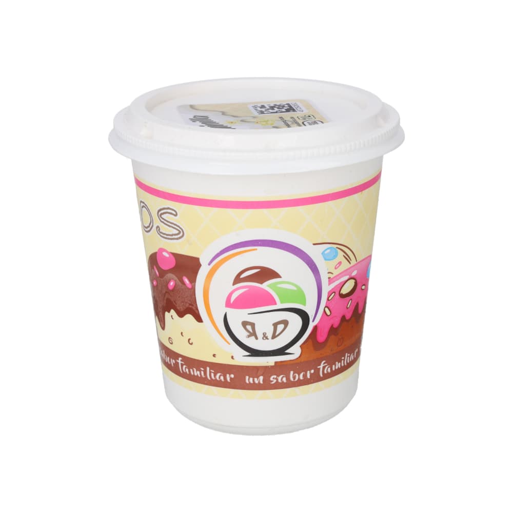 Helado sabor vainilla R&D (1 L) - Imagen 1