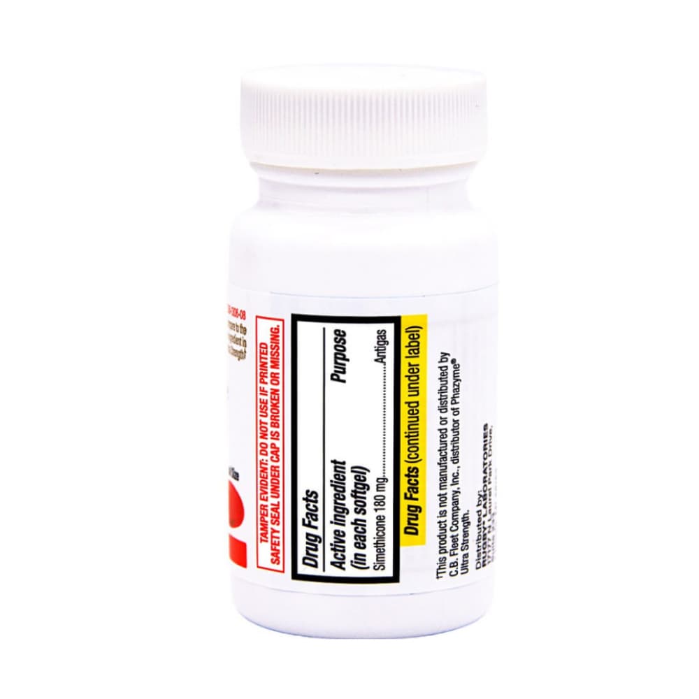 Simeticona 180 mg ultra fuerte Rugby (60 cápsulas) - Miniatura 3