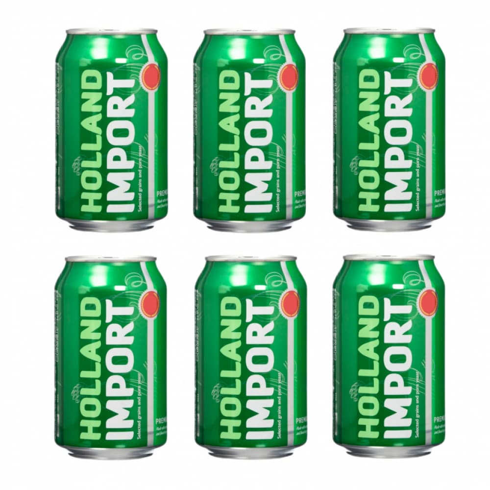 Cerveza Holland Import (6 x 330 ml) - Imagen 1