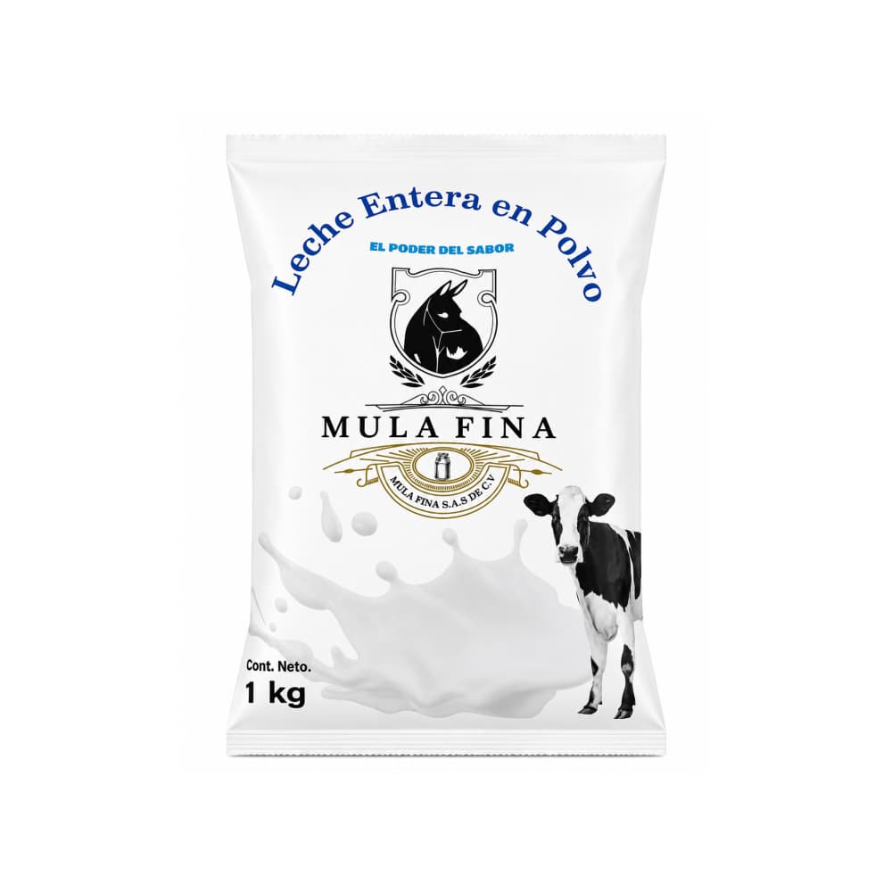 Leche entera en polvo Mula Fina (1 kg / 2.20 lb) - Miniatura 1