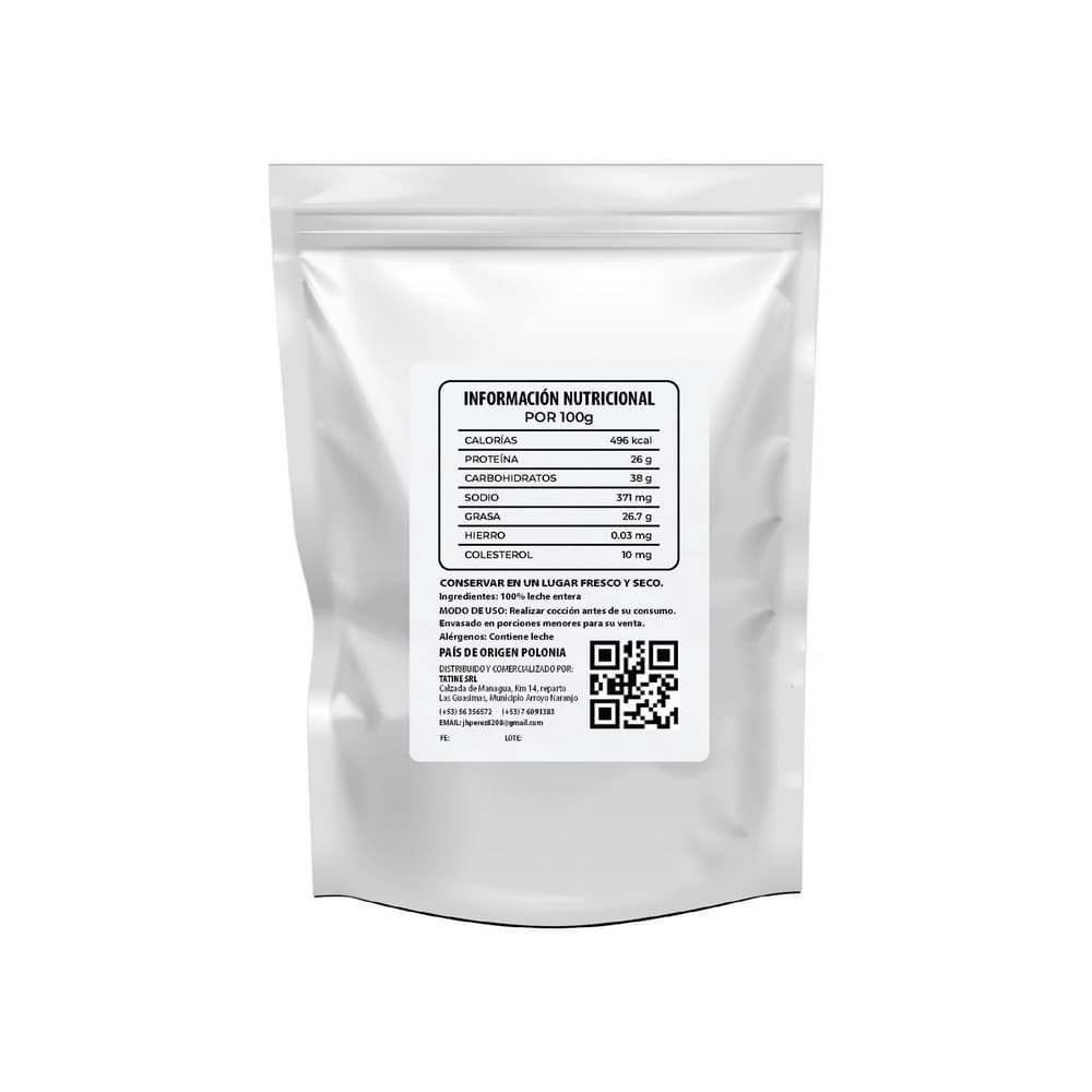 Leche entera en polvo Campo Vivo (2 x 1 kg / 2.2 lb) - Miniatura 3