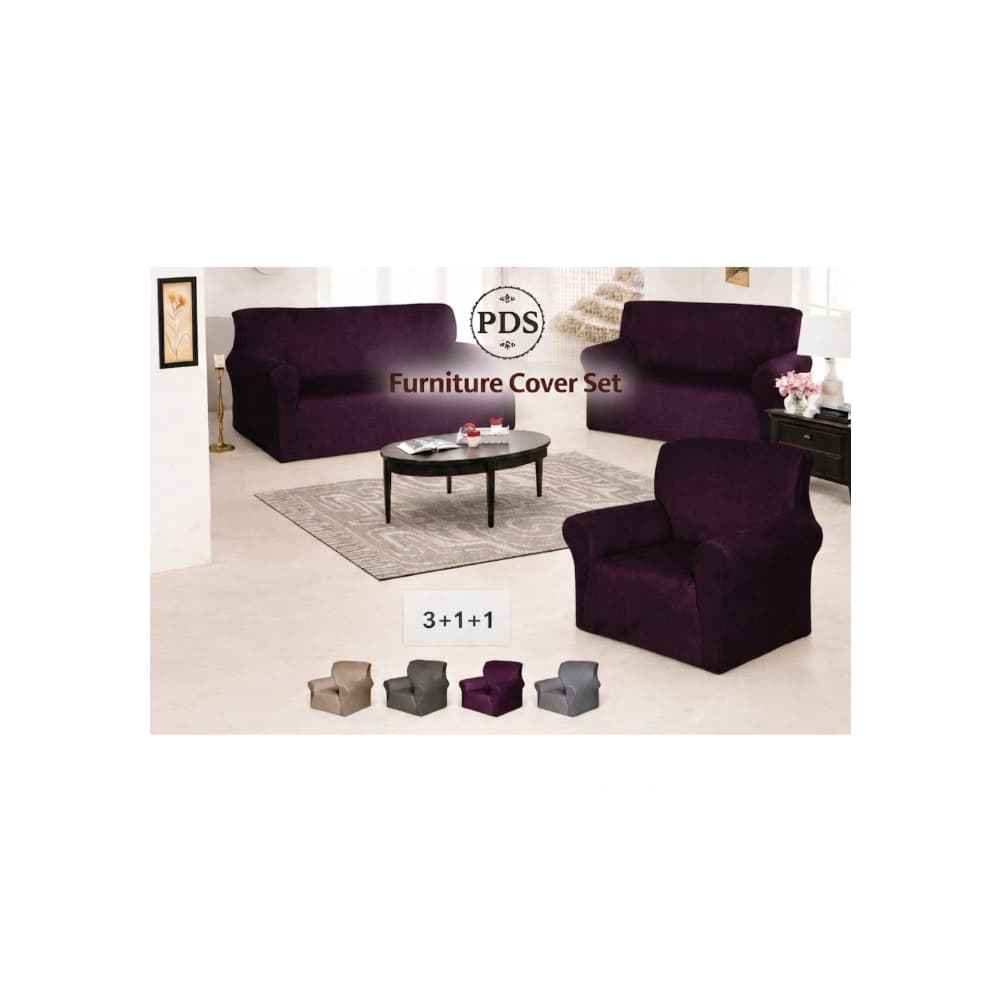 Forro para muebles PDS morado oscuro - Miniatura 2