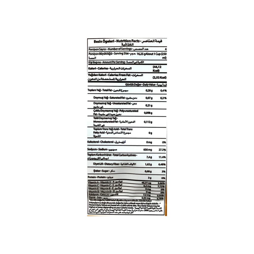 Sopa de lentejas Zer (65 g / 2.20 oz) - Miniatura 2