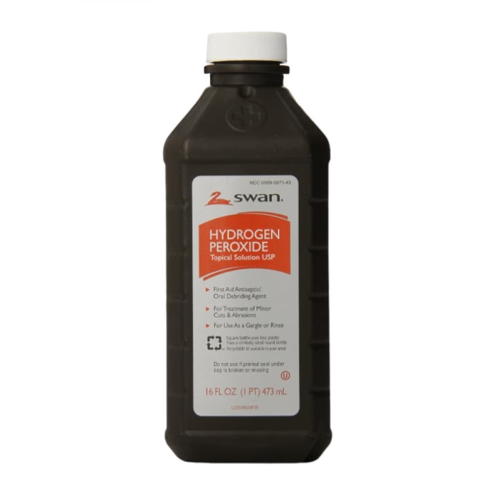 Solución antiséptica de peróxido de hidrógeno 3 % (473 ml / 16 oz) - Imagen 1
