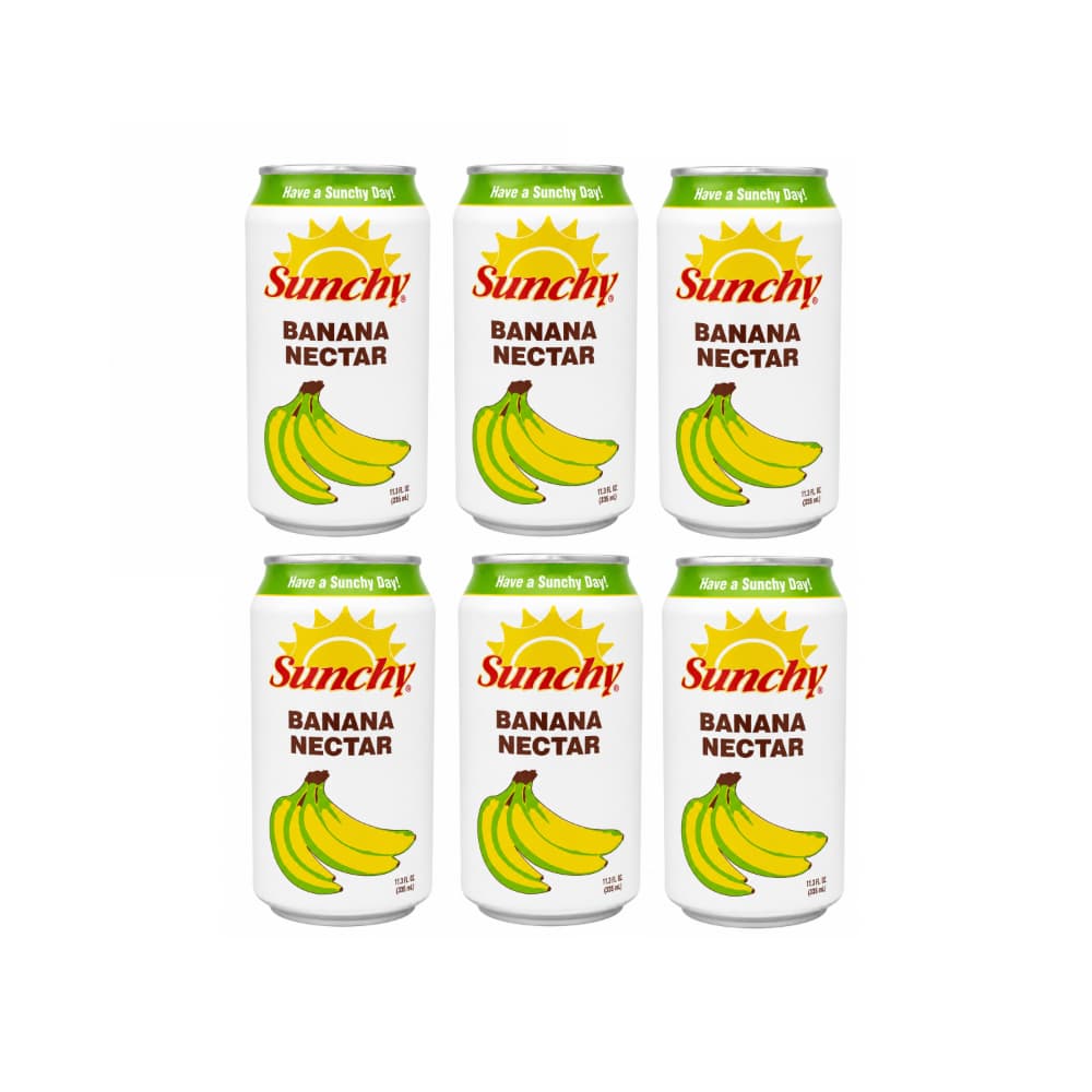 Néctar de plátano Sunchy (6 x 334 ml / 11.3 fl oz) - Miniatura 1
