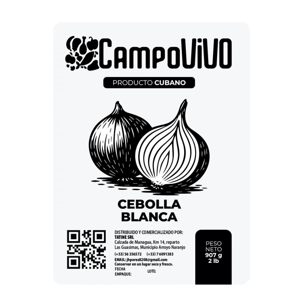 Cebolla blanca Campo Vivo (907 g / 2 lb) - Miniatura 2