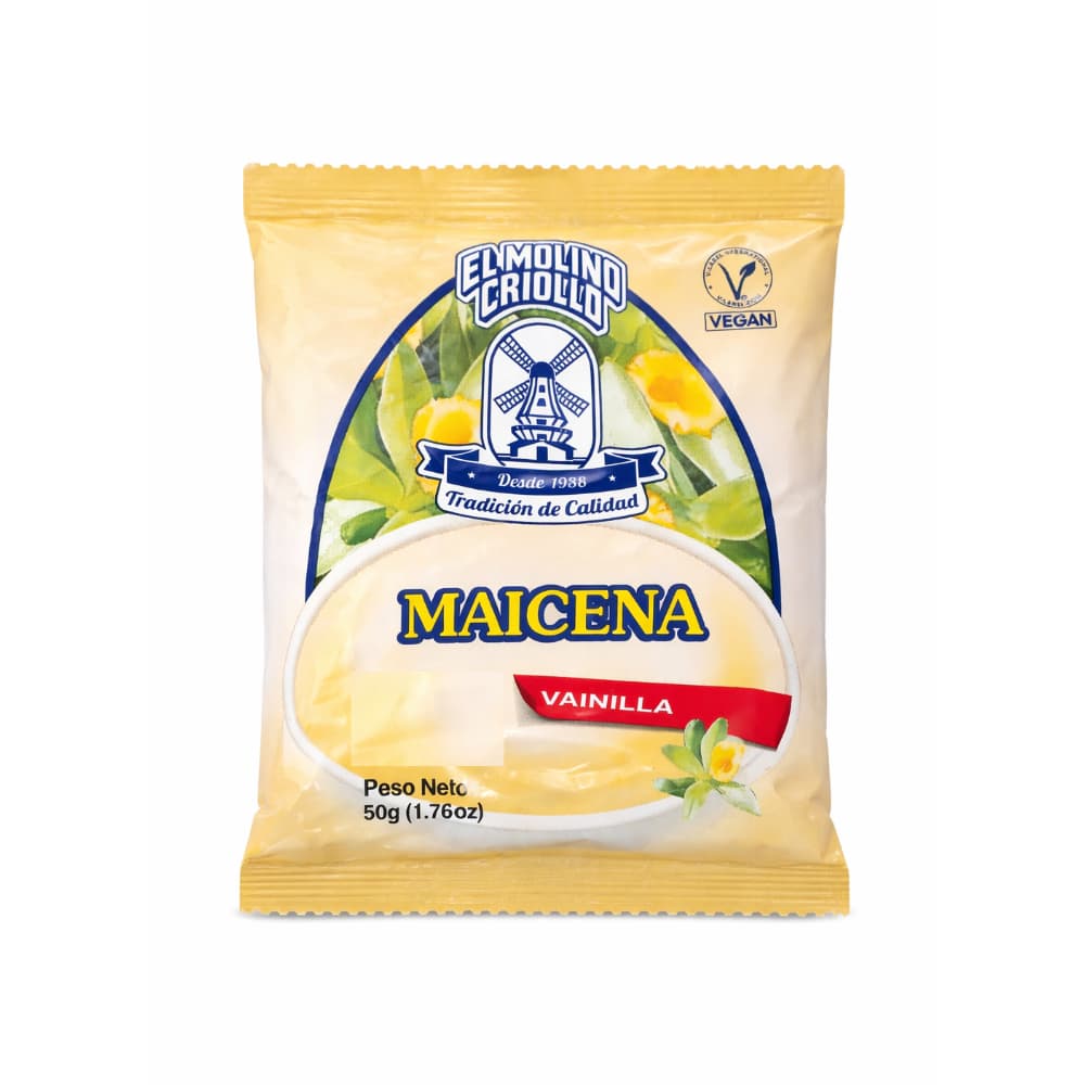 Maicena sabor vainilla El Molino Criollo (50 g / 1.76 oz) - Miniatura 1