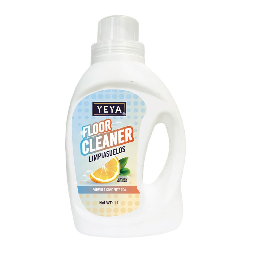 Limpiasuelos con aroma a naranja Yeya (1 L) - Imagen 1