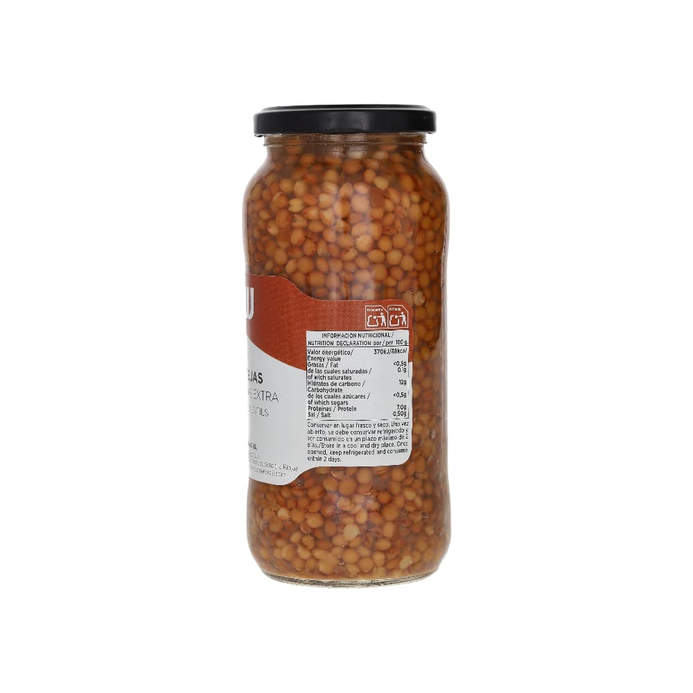 Lentejas cocidas extra Juan José Jiménez (560 g / 1.23 lb) - Miniatura 2