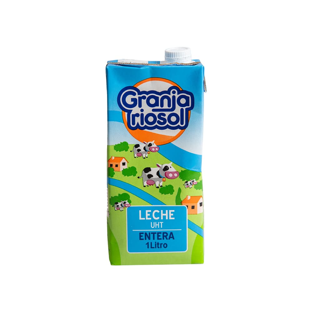 Leche UHT entera Granja Riosol (1 L) - Miniatura 1
