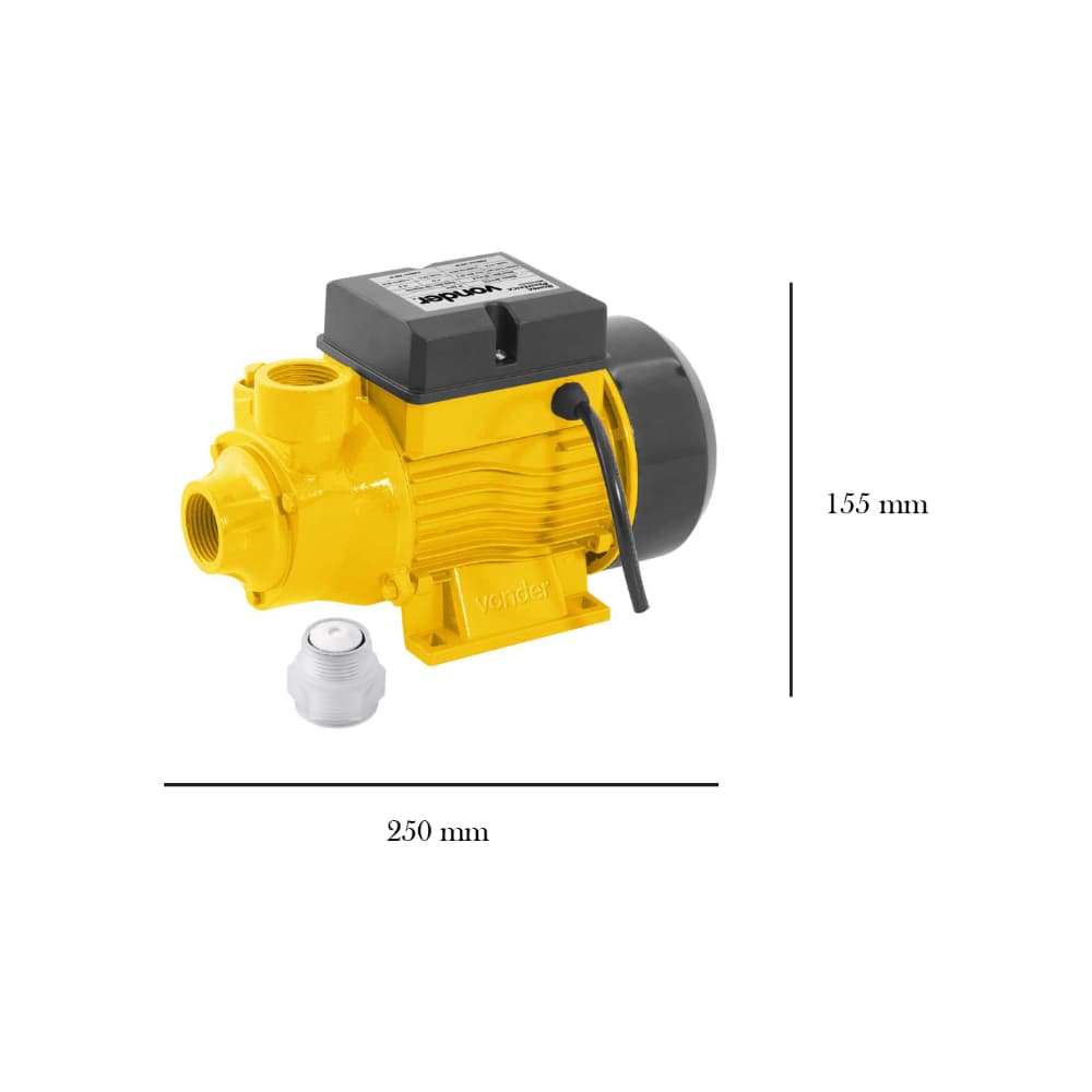 Bomba periférica - motobomba de 127 - 220 V Vonder BPV375 - Miniatura 6