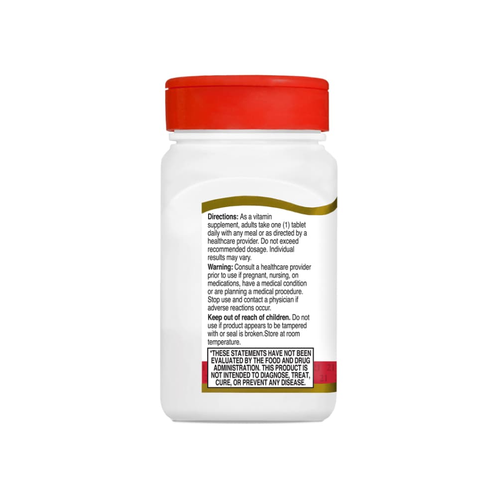 Vitamina D3 50 mcg 21st Century (110 tabletas) - Miniatura 3
