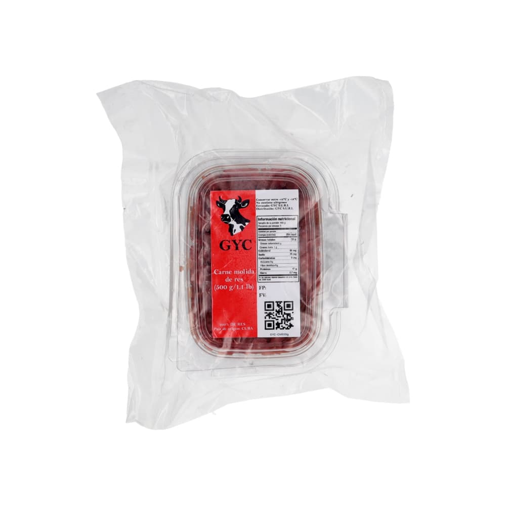 Carne molida de res GYC (500 g / 1.1 lb) - Miniatura 2