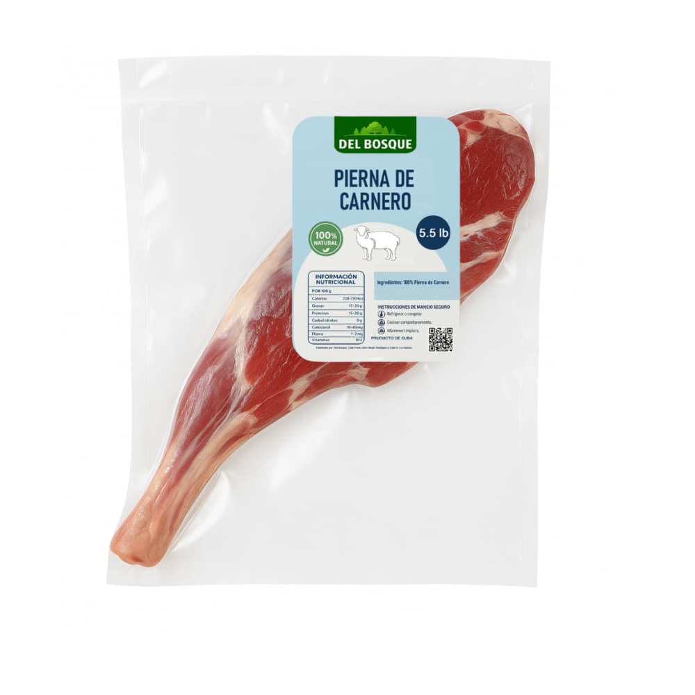 Pierna de carnero Del Bosque (2.49 kg / 5.5 lb) - Imagen 1
