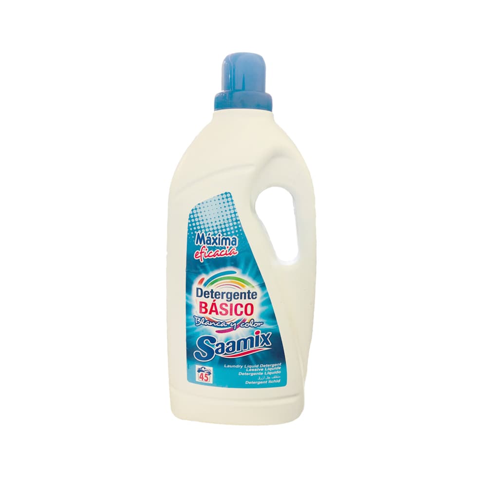 Detergente básico blanca y color Saamix (3.5 L) - Imagen 1