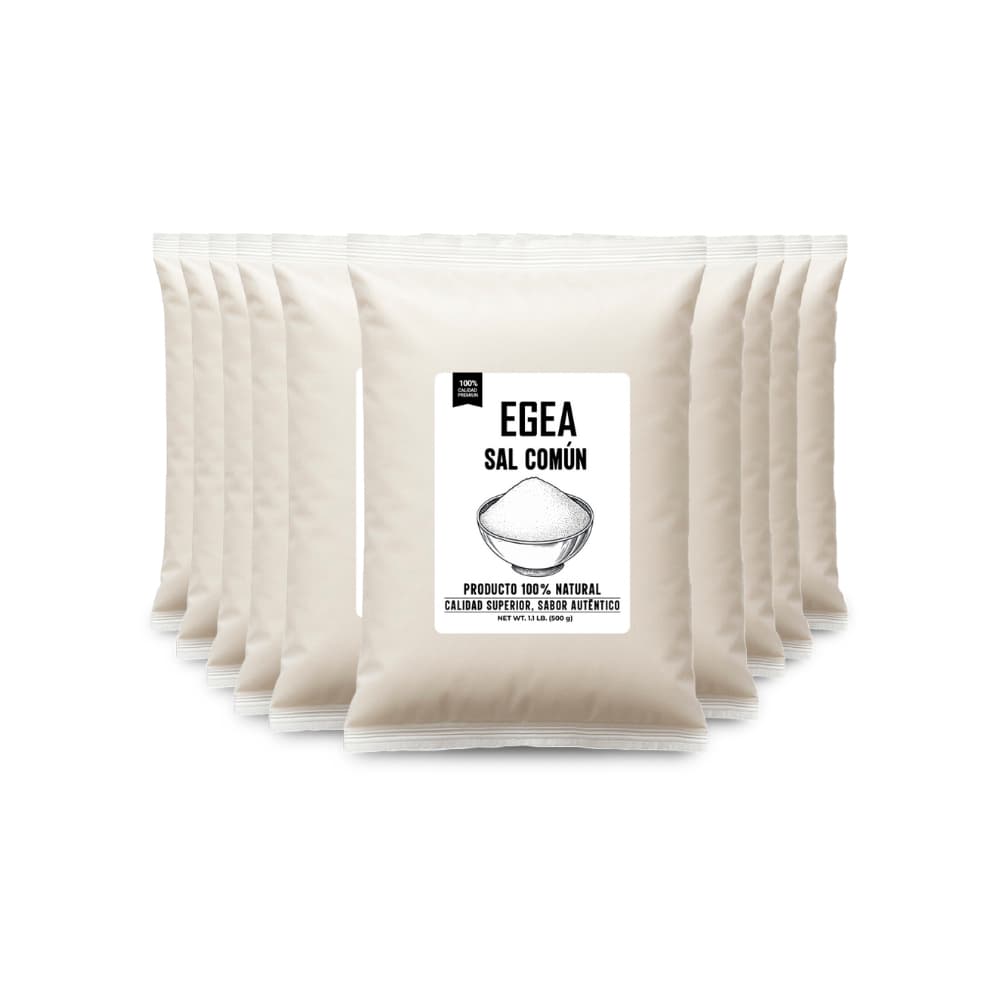 Sal común EGEA (10 x 500 g / 1.1 lb) - Miniatura 1