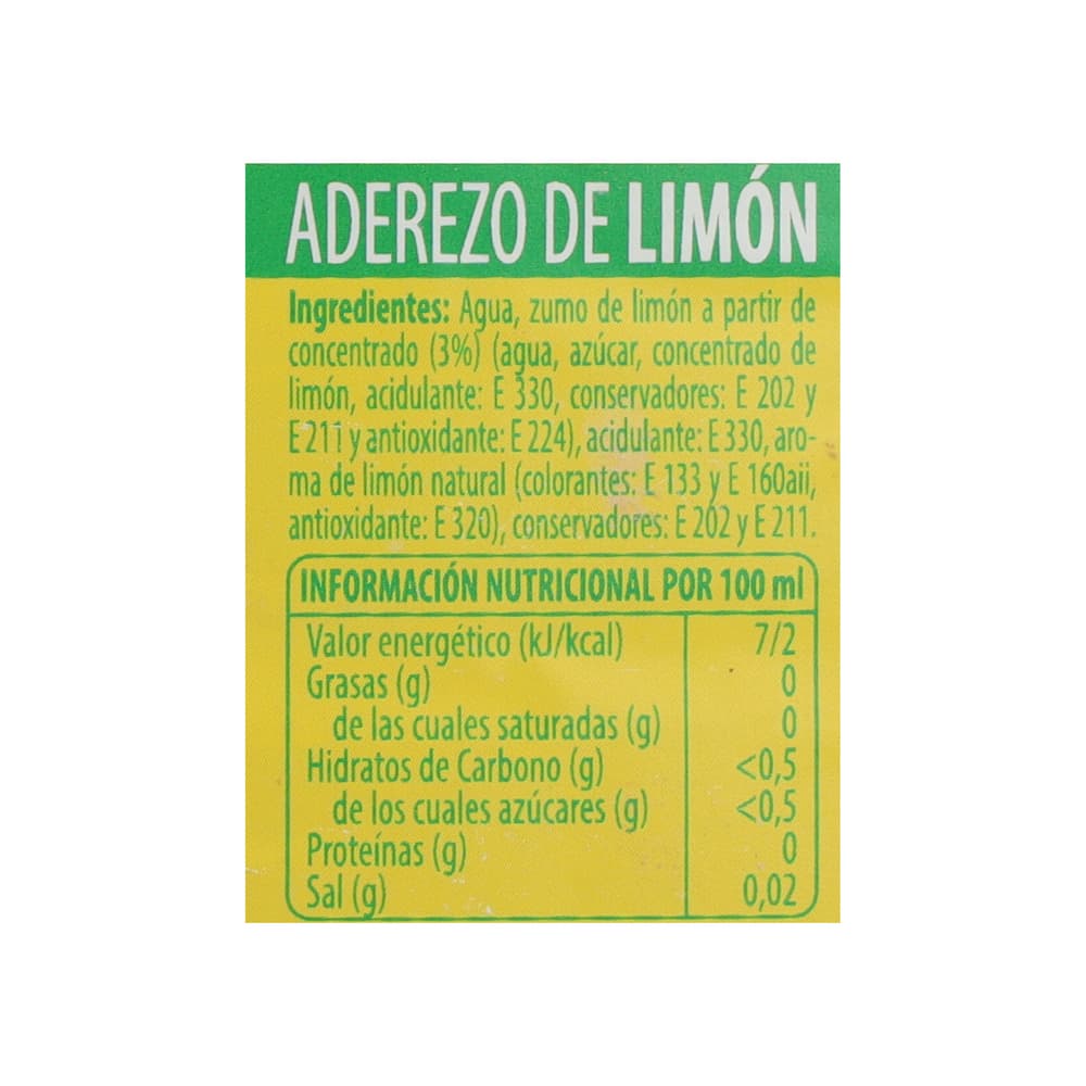 Aderezo de limón Ayala (500 ml) - Miniatura 3