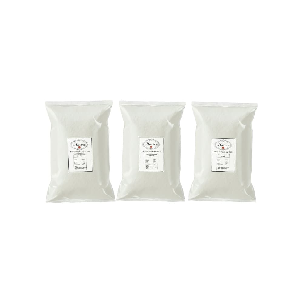 Harina de trigo Pida (3 x 1 kg / 2.2 lb) - Imagen 1