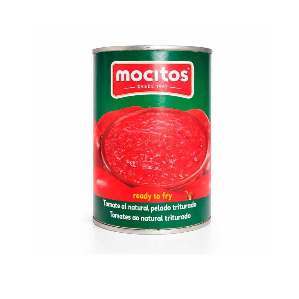 Tomate al natural pelado triturado Mocitos (400 g / 14.1 oz) - Miniatura 1