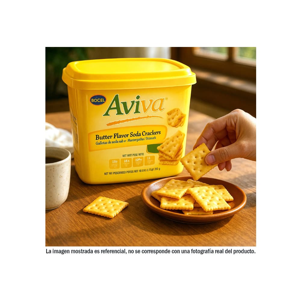 Combo de galletas de soda sabor mantequilla + aceitunas reina extra grandes - Miniatura 2