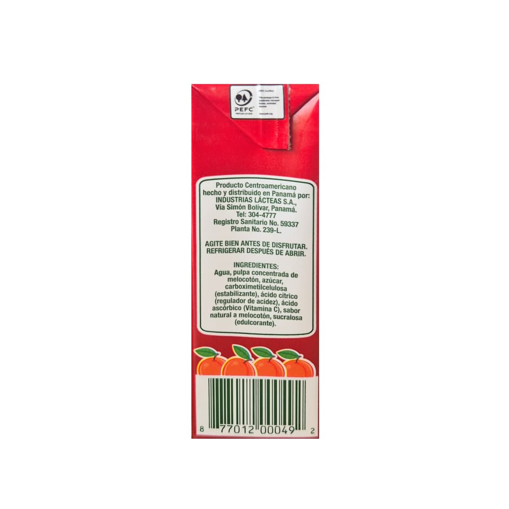 Néctar de melocotón Del Prado (200 ml) - Miniatura 2