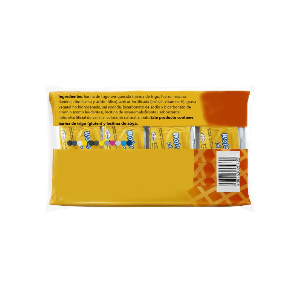 Galletas wafer sabor vainilla Molsa (168 g / 5.9 oz) - Miniatura 2