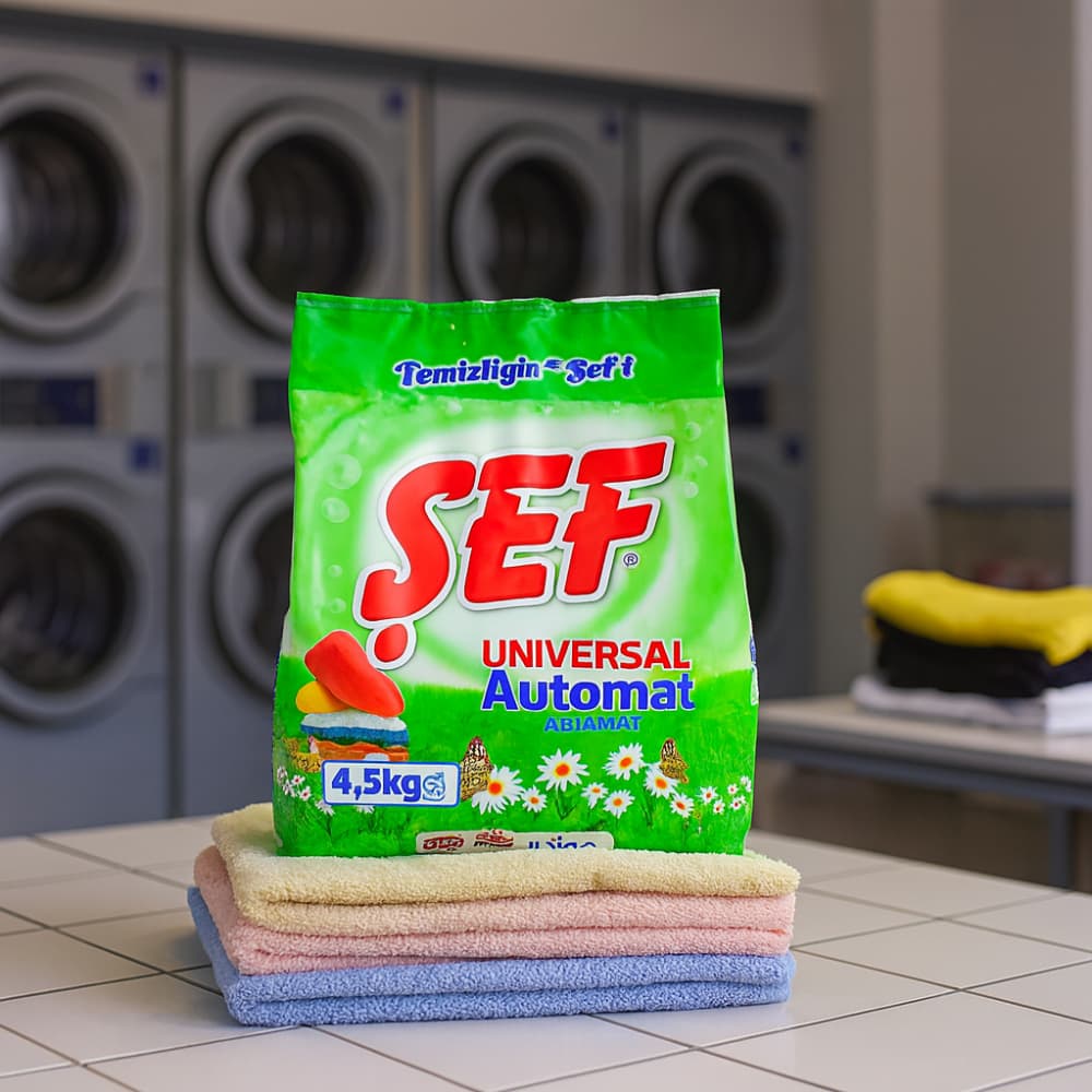 Detergente en polvo universal Sef (4.5 kg / 9.9 lb) - Miniatura 4