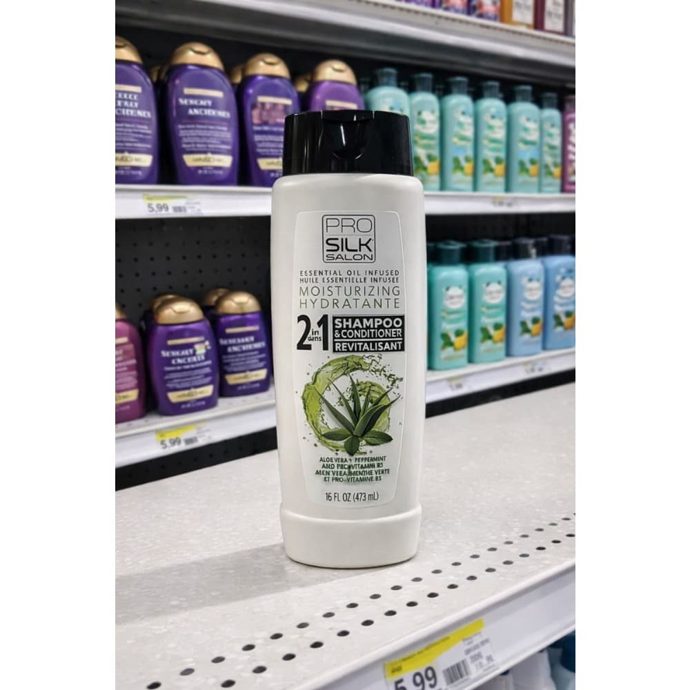 Champú-Acondicionador 2 en 1 Aloe Vera-Menta Verde con Vitamina B5 ProSilk (473 ml / 16 fl oz) - Miniatura 3
