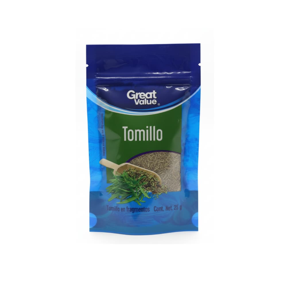 Tomillo en fragmentos Great Value (25 g) - Miniatura 3