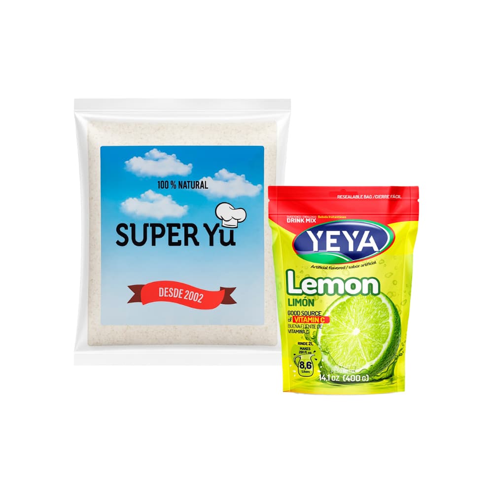 Combo de refresco instantáneo sabor limón + refresco instantáneo sabor limón - Imagen 1
