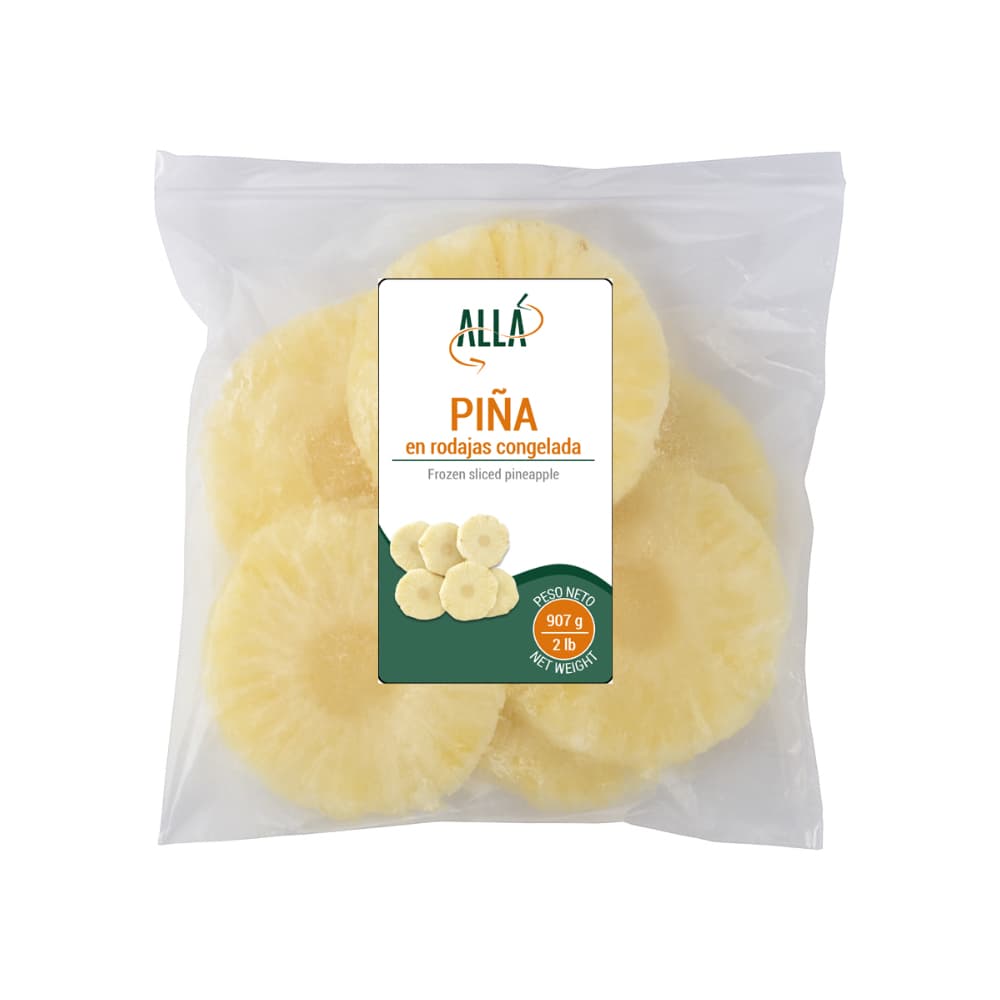 Piña en rodajas congelada ALLÁ (907 g / 2 lb) - Miniatura 2