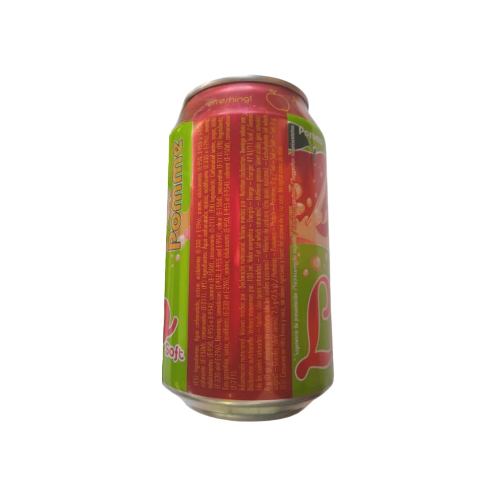 Bebida gaseosa sabor manzana Lito Soft (330 ml / 11.15 oz) - Miniatura 2