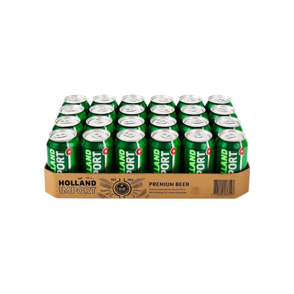 Cerveza Holland Import (24 x 330 ml) - Imagen 1