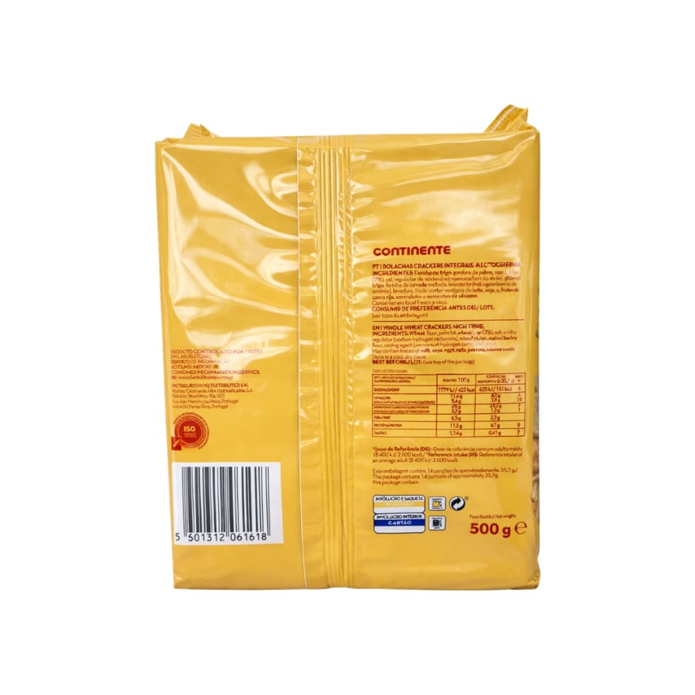 Galletas integrales Continente (500 g / 1.10 lb) - Miniatura 2