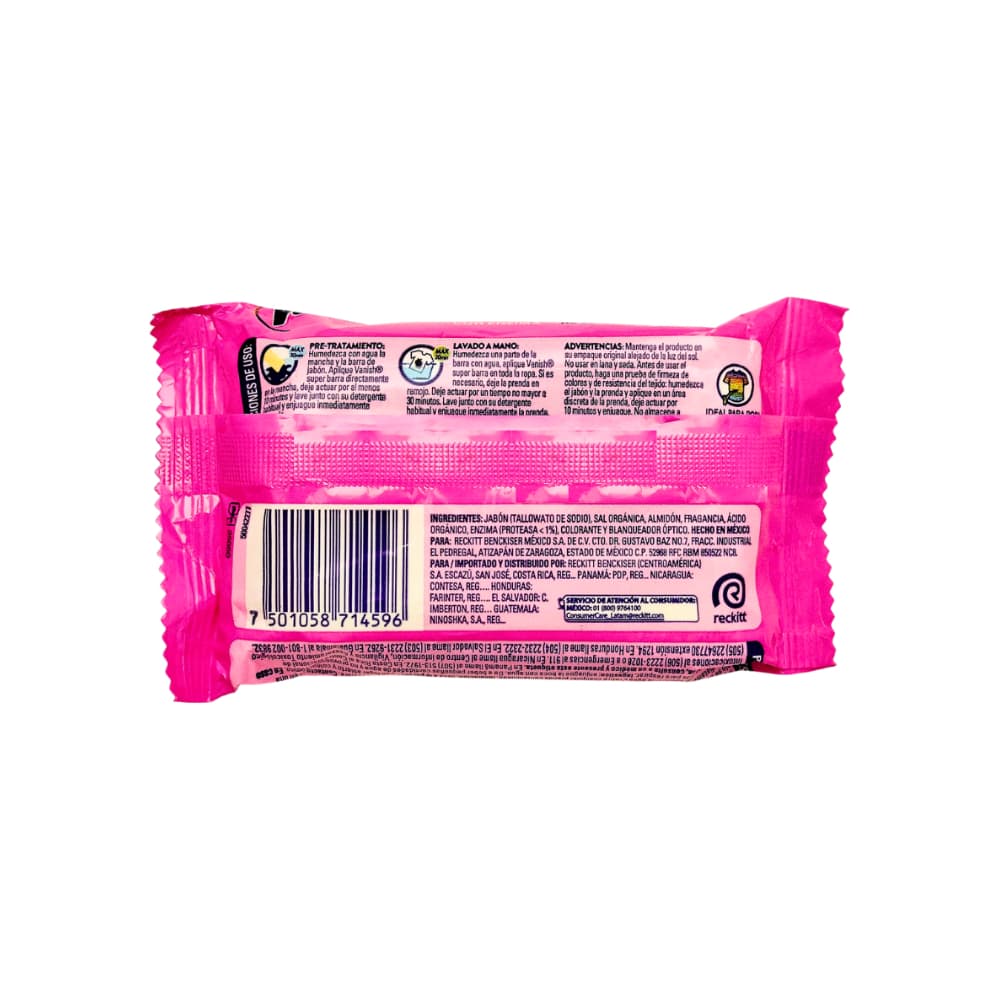 Jabón quitamanchas en barra para ropa de color Vanish (68 g / 2.4 oz) - Miniatura 3