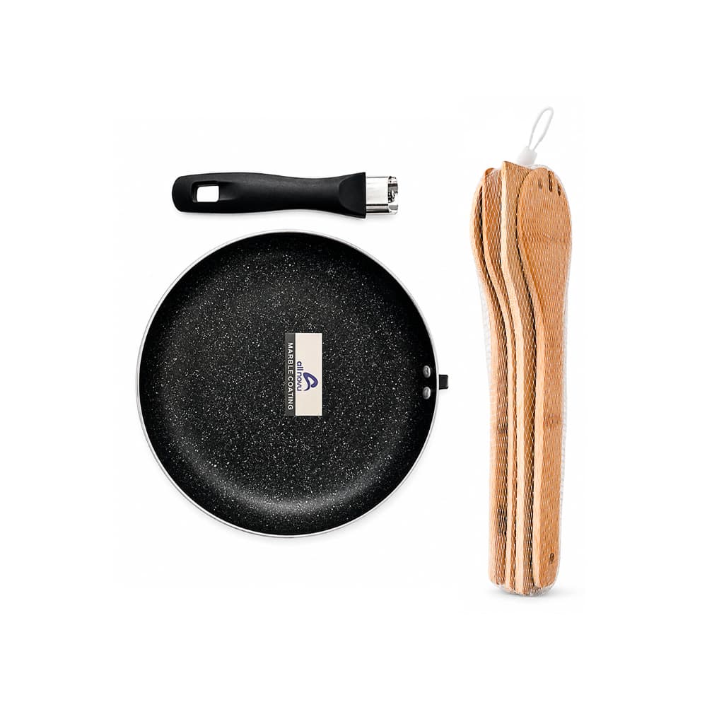 Cocina de inducción con sartén y cucharas de madera All Novu AN-IND01 - Miniatura 3