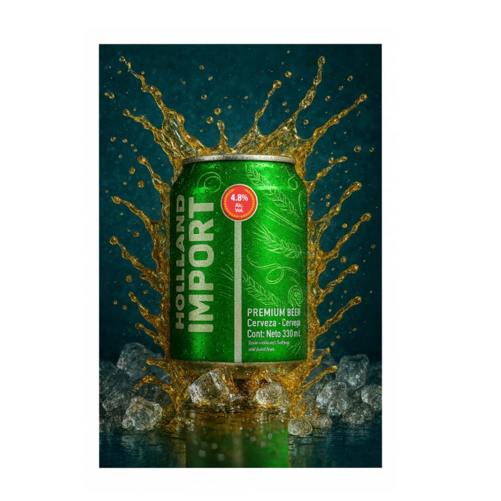 Cerveza Holland Import (12 x 330 ml) - Miniatura 2
