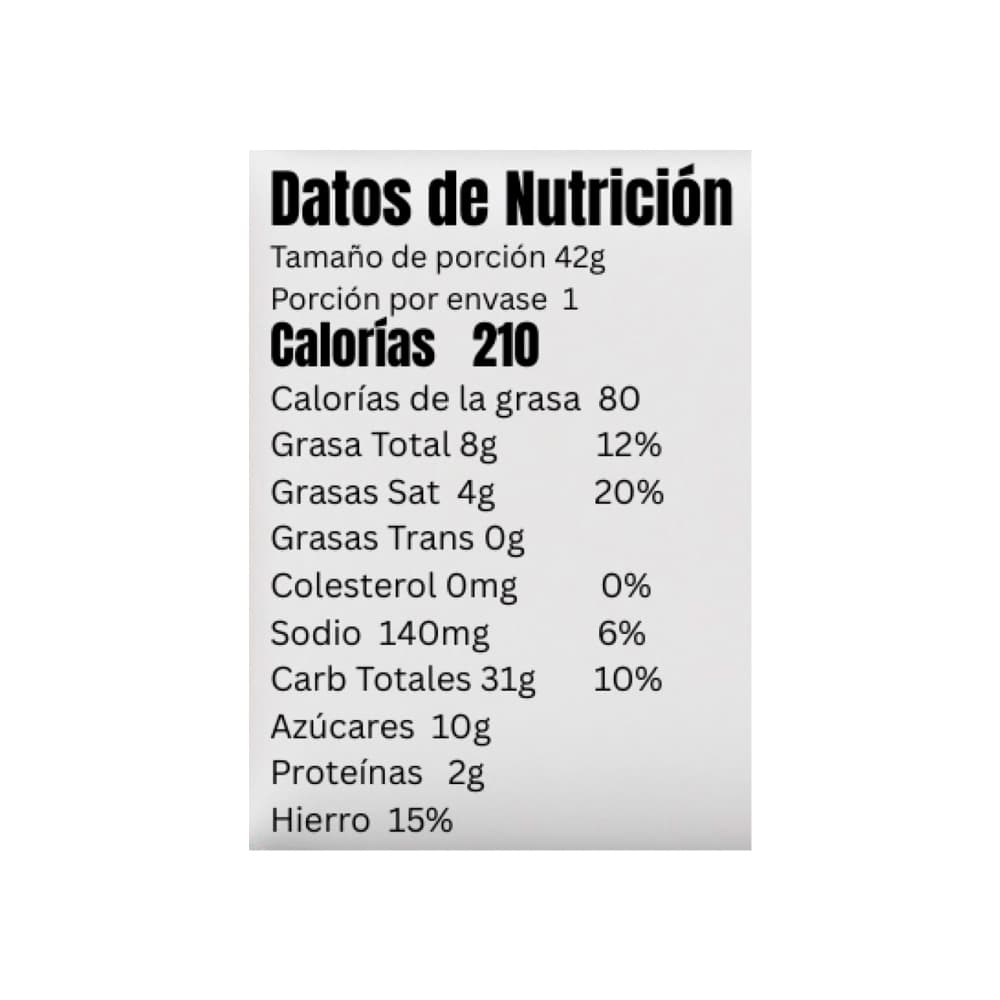 Galletas sabor vainilla con mermelada de fresa y crema sabor vainilla Doble Deleite GN (42 g / 1.48 oz) - Miniatura 4