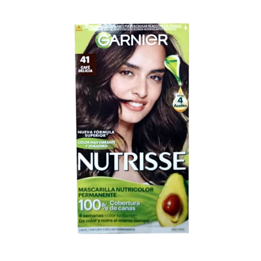 Tinte para el cabello 41 café delicia Nutrisse Garnier - Miniatura 2