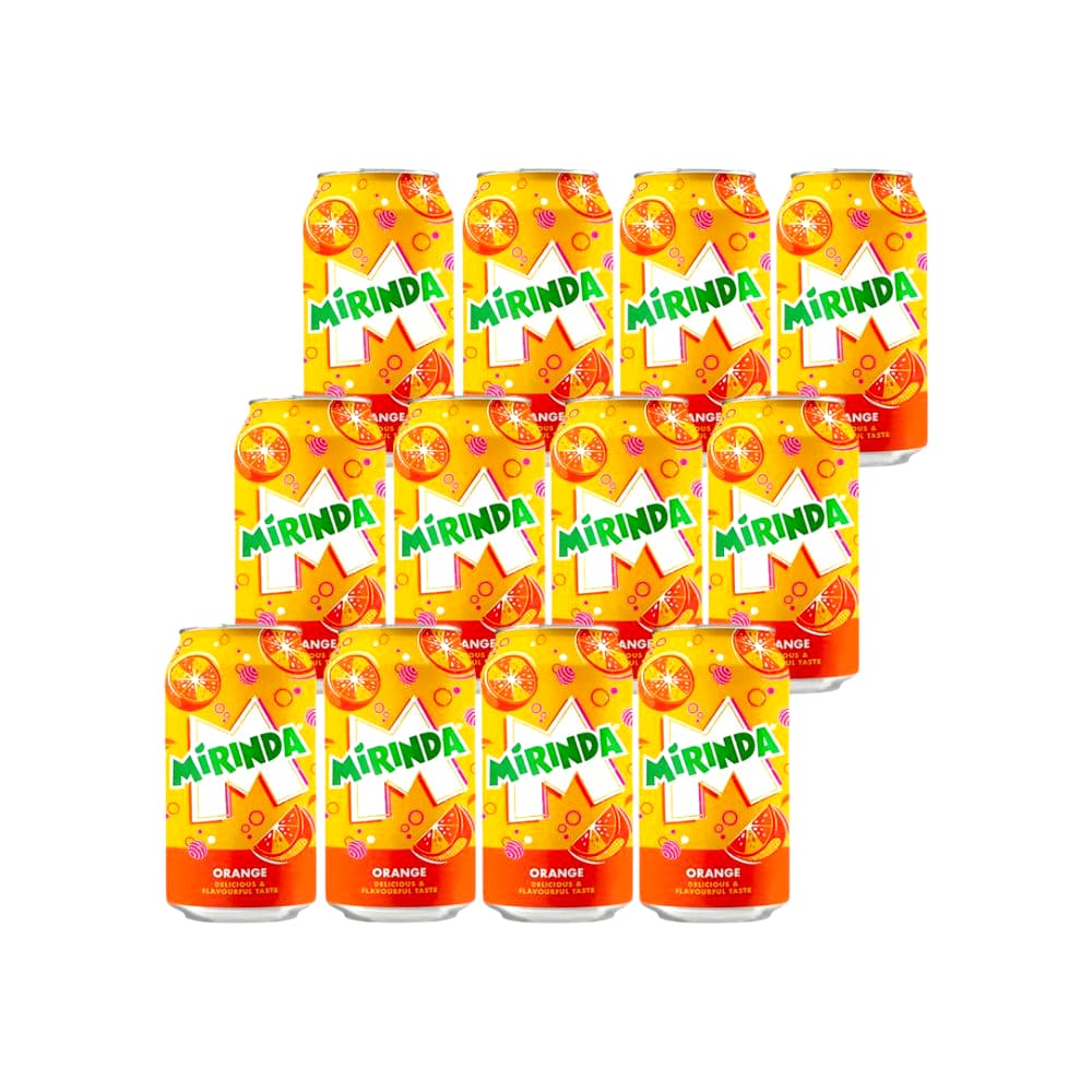 Refresco gaseado sabor naranja Mirinda (12 x 300 ml) - Imagen 1