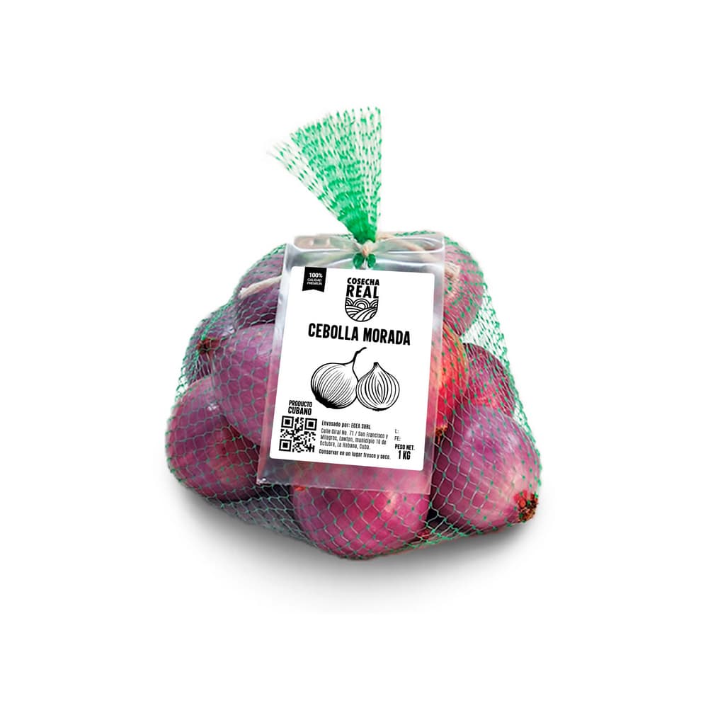 Cebolla morada Cosecha Real (1 kg / 2.2 lb) - Miniatura 1