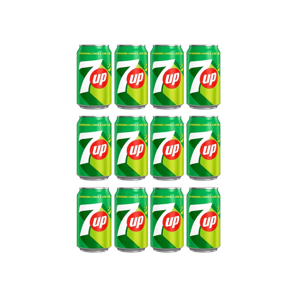 Refresco gaseado de limón 7UP (12 x 300 ml) - Imagen 1
