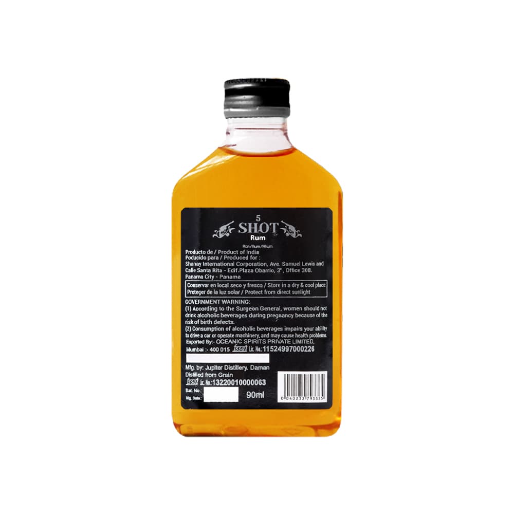 Ron 5 Shot (90 ml) - Miniatura 2